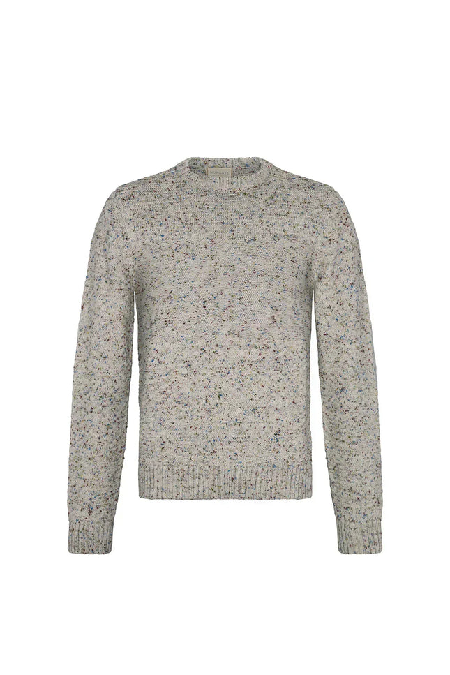 Dotcy Sweater Cream with Color Dots NORGÄTE alpaca knitwear sustainably made in Peru
