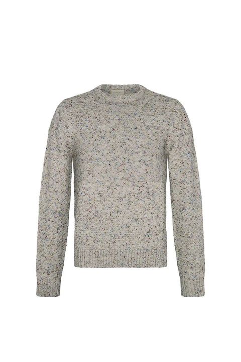 Dotcy Sweater Cream with Color Dots NORGÄTE alpaca knitwear sustainably made in Peru