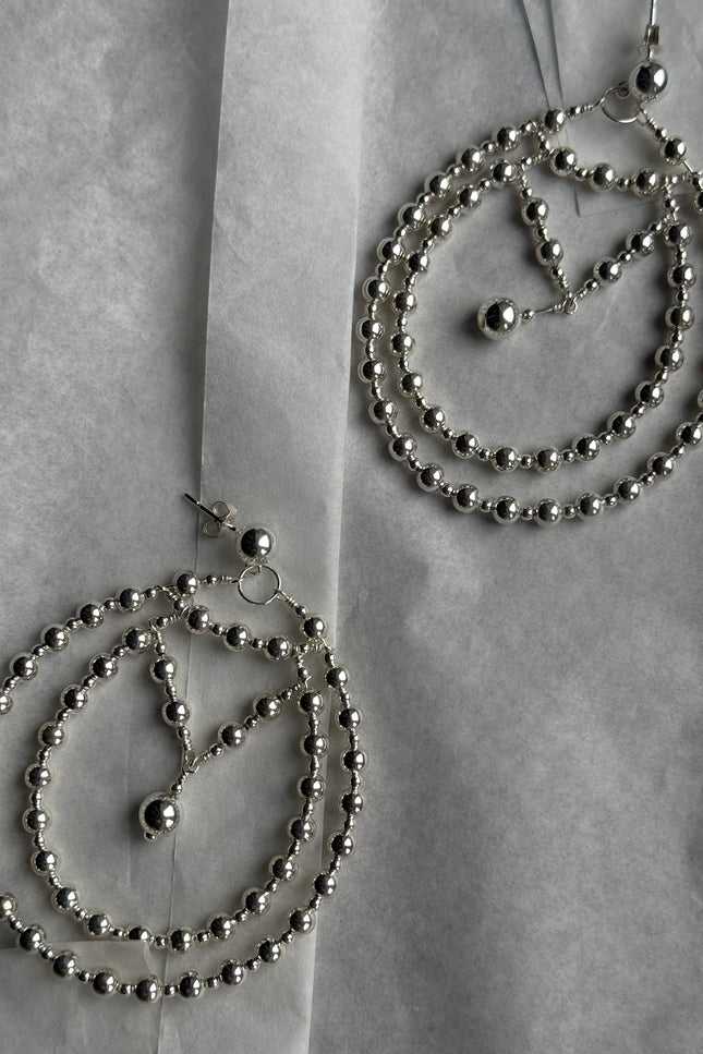 Pas de Marque | 925 sterling silver earrings La Goutte