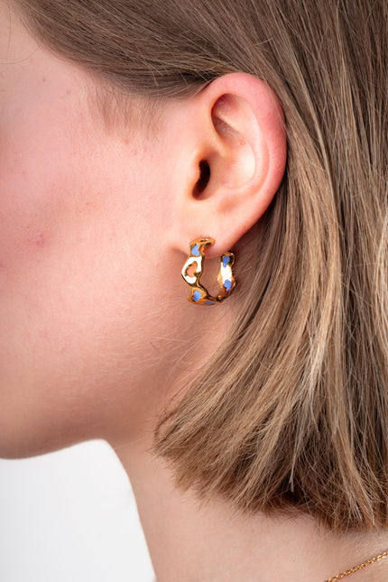 Generazione Zordan | Hoops Blast Up Gold Turquoise