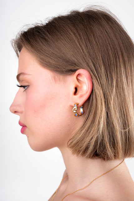 Generazione Zordan | Hoops Blast Up Gold Turquoise