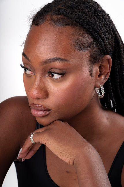 Generazione Zordan | Big Circular Hoops Silver Multi