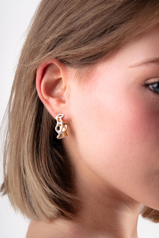 Generazione Zordan | Hoops Blast Up White & Gold