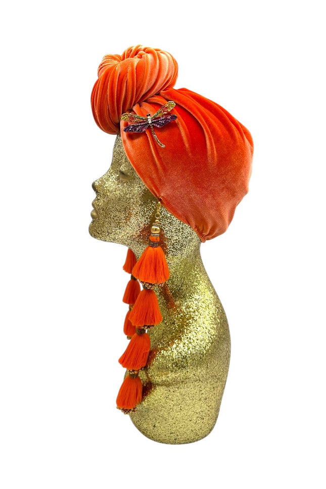 Julia Clancey I Jaffa Dragonfly Dorado Turban