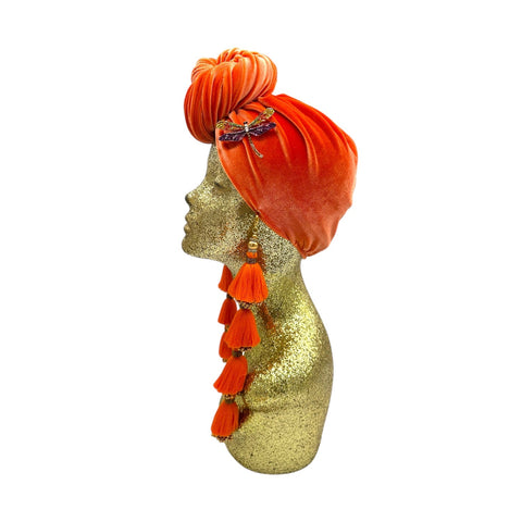 Julia Clancey I Jaffa Dragonfly Dorado Turban