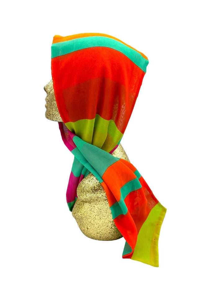 Julia Clancey I  Headscarf Print