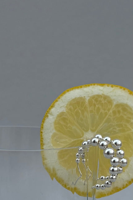 Pas de Marque | 925 sterling silver earrings Soufflé