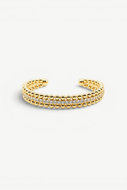 Miss Cecilia | The Sloane Cuff Gold