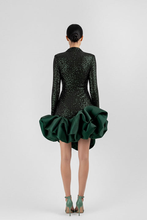 Anitabel | Vivienne Sukienka kopertowa z cekinami