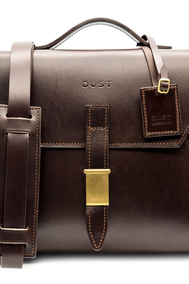 The Dust Company | Briefcase Mod 206 dark brown