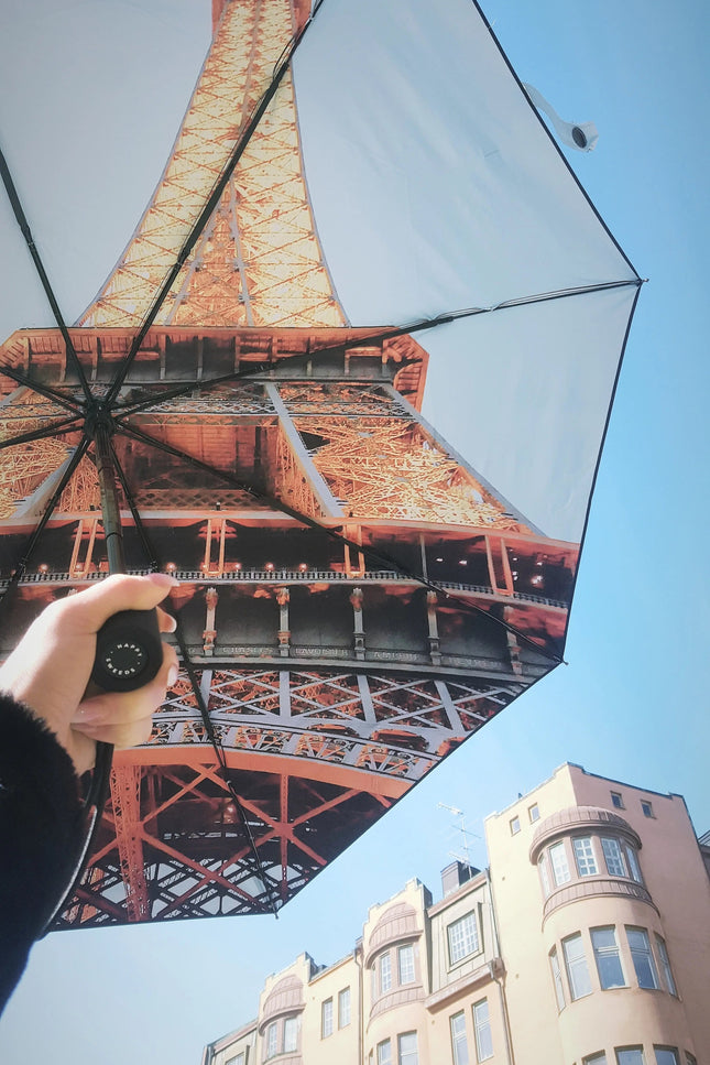 Eiffel Umbrella – Parisian Elegance, Windproof & UPF50+.