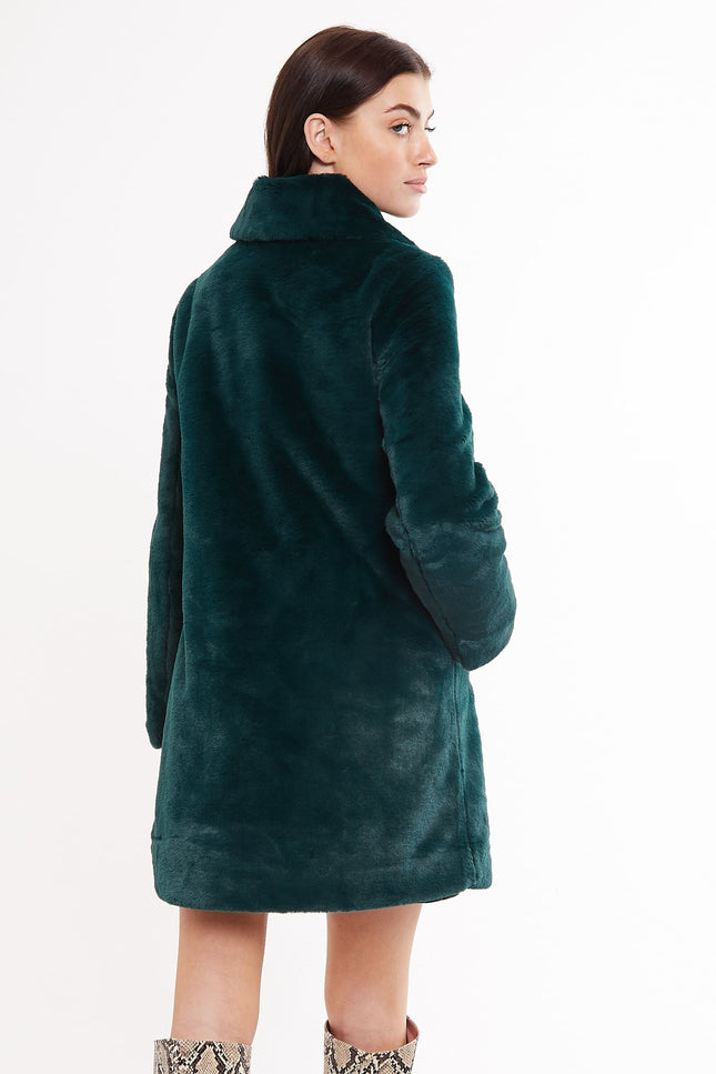 Louche Elen Faux Fur Coat - Back