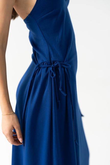 Enxhaline | Ame Long Maxi Dress in Royal Blue