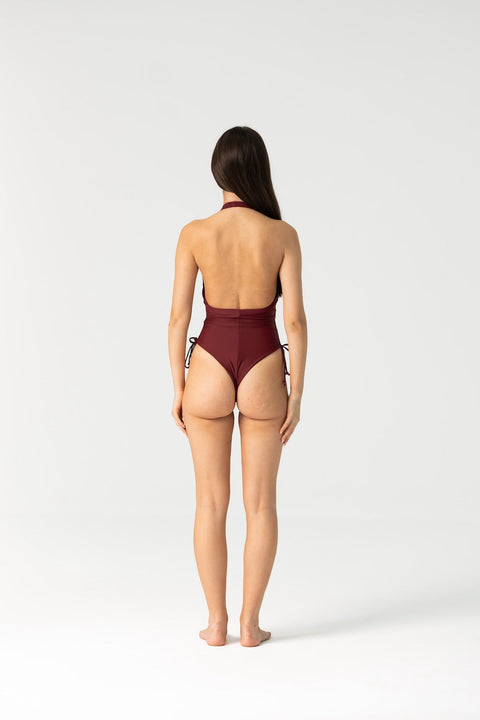 Enxhaline | Mahalo One Piece Swimwear in Burgundy