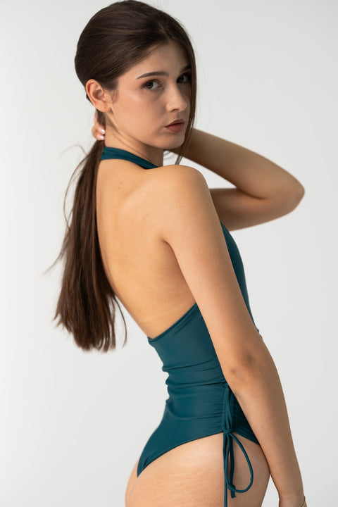 Enxhaline | Mahalo One Piece Swimwear in Dark Cyan