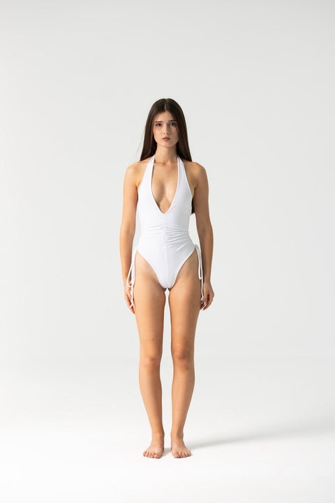 Enxhaline | Mahalo One Piece Swimwear in White