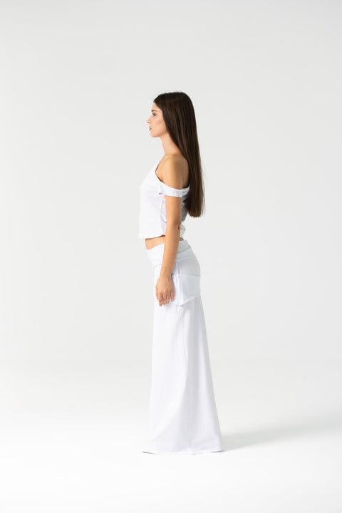 Enxhaline | Nia Skirt Set in White