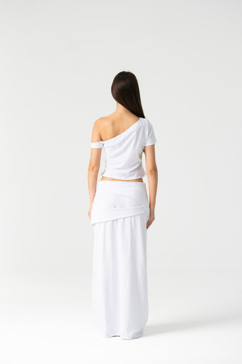 Enxhaline | Nia Skirt Set in White