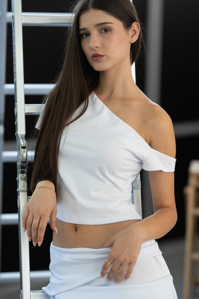 Enxhaline | Nia Skirt Set in White