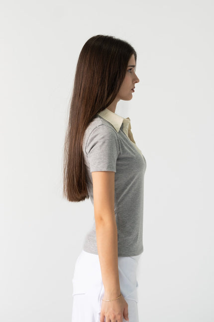 Enxhaline | Rena Polo in Grey