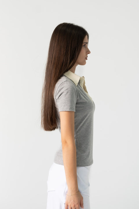 Enxhaline | Rena Polo in Grey