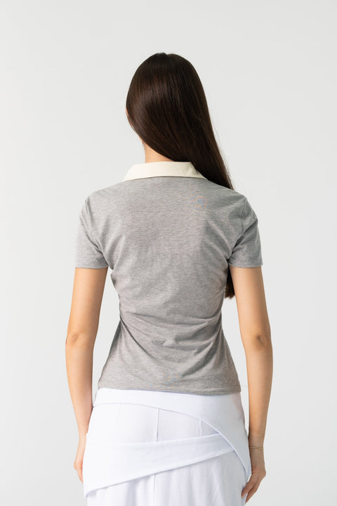 Enxhaline | Rena Polo in Grey