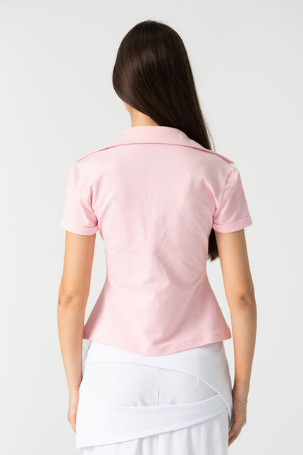 Enxhaline | Rena Polo in Pink