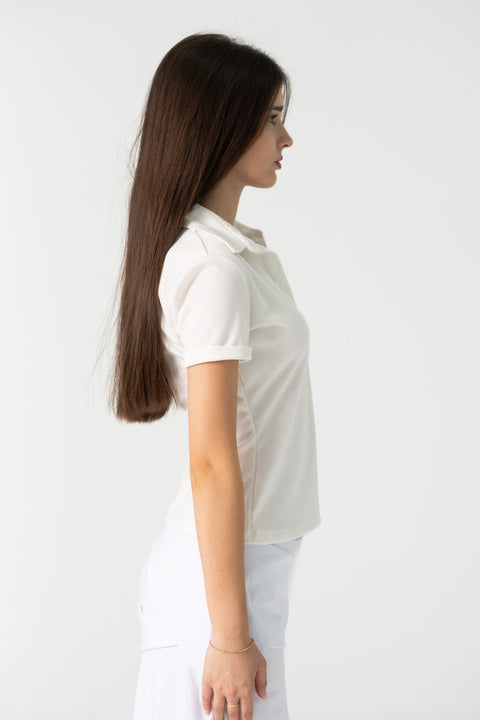 Enxhaline | Rena Polo in White