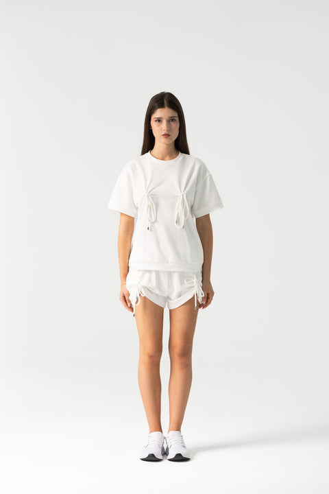 Enxhaline | Sol Short Pant Set in White