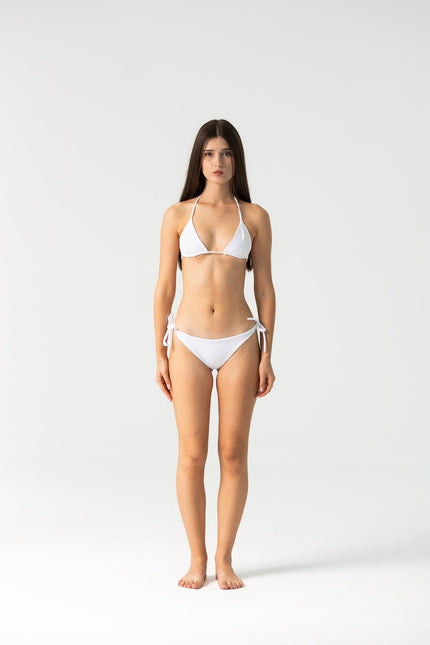 Enxhaline | Zalea Bikini Set in White