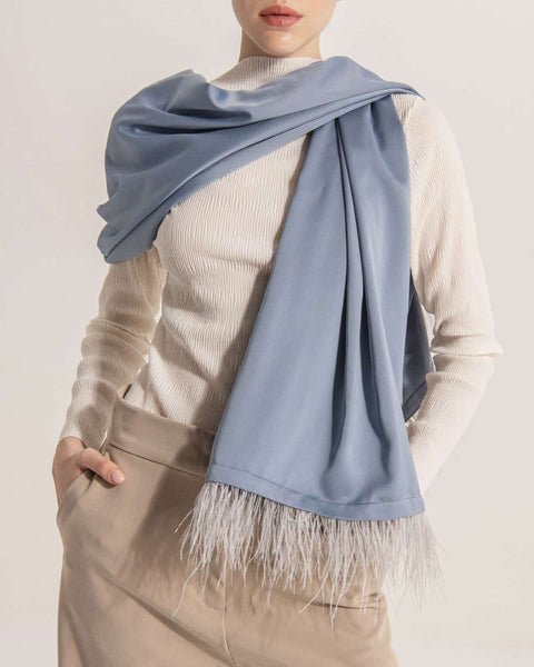 EVÉN I ERIDA Scarf - Blue