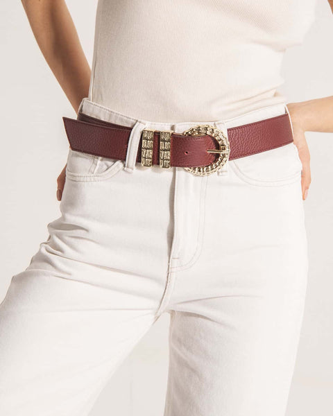 EVÉN I ERINI Belt - Burgundy