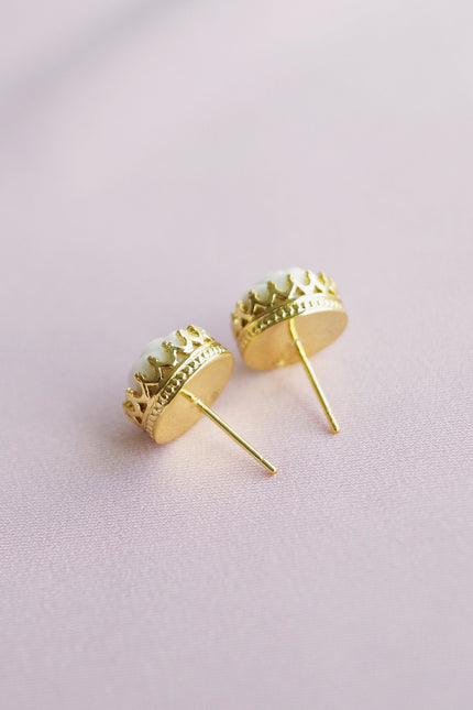 Poporcelain | Rose Studs