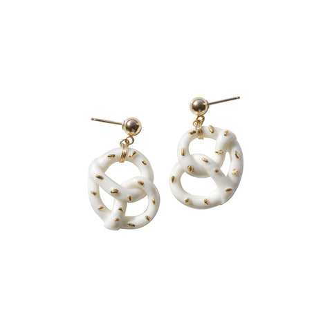 Poporcelain | Pretzel Studs