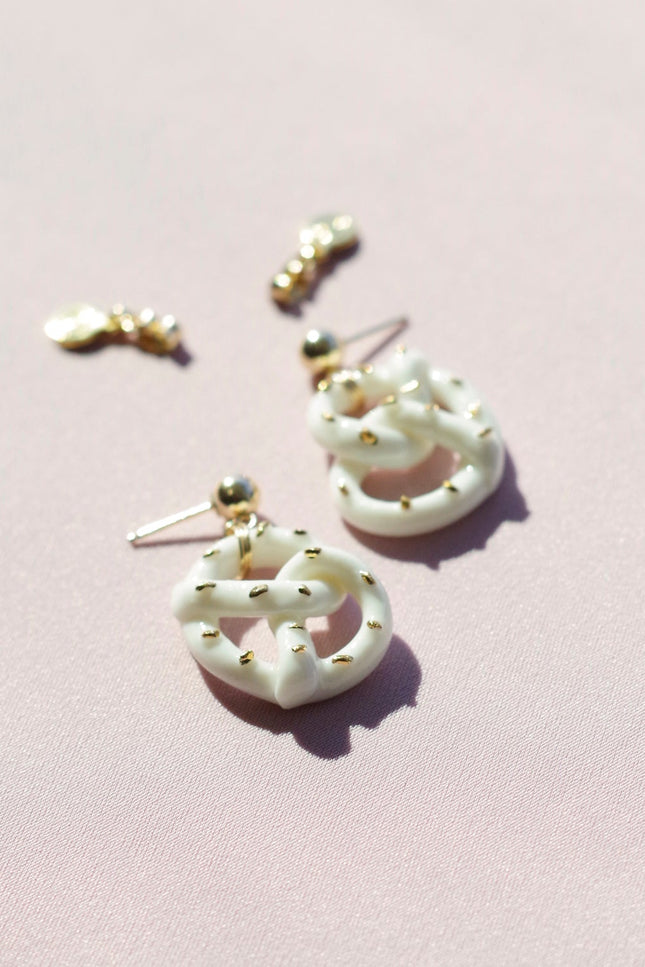 Poporcelain | Pretzel Studs