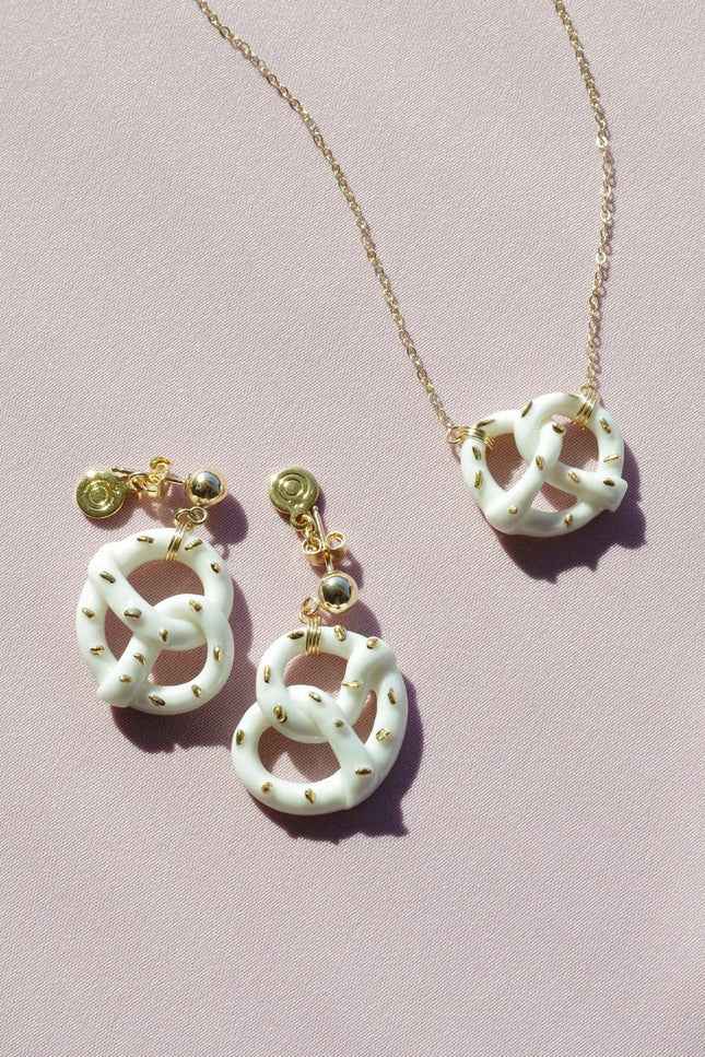 Poporcelain | Pretzel Studs