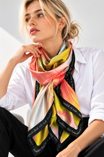 Scarf - Smokeflow Yellow