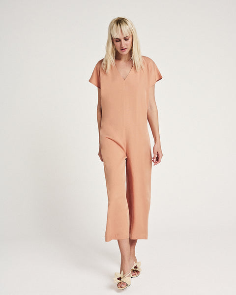Elizabeth LaGre | Apricot Jumpsuit