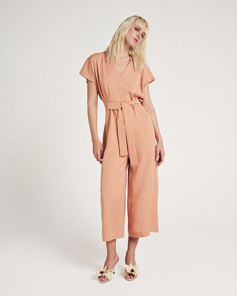 Elizabeth LaGre | Apricot Jumpsuit