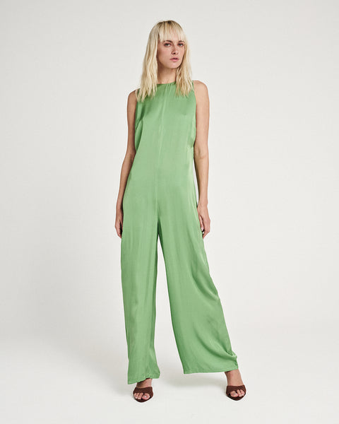 Elizabeth LaGre | Light Green Jumpsuit