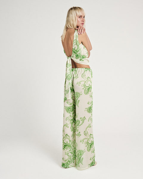 Elizabeth LaGre | Hyades Print Loose Cut Trousers