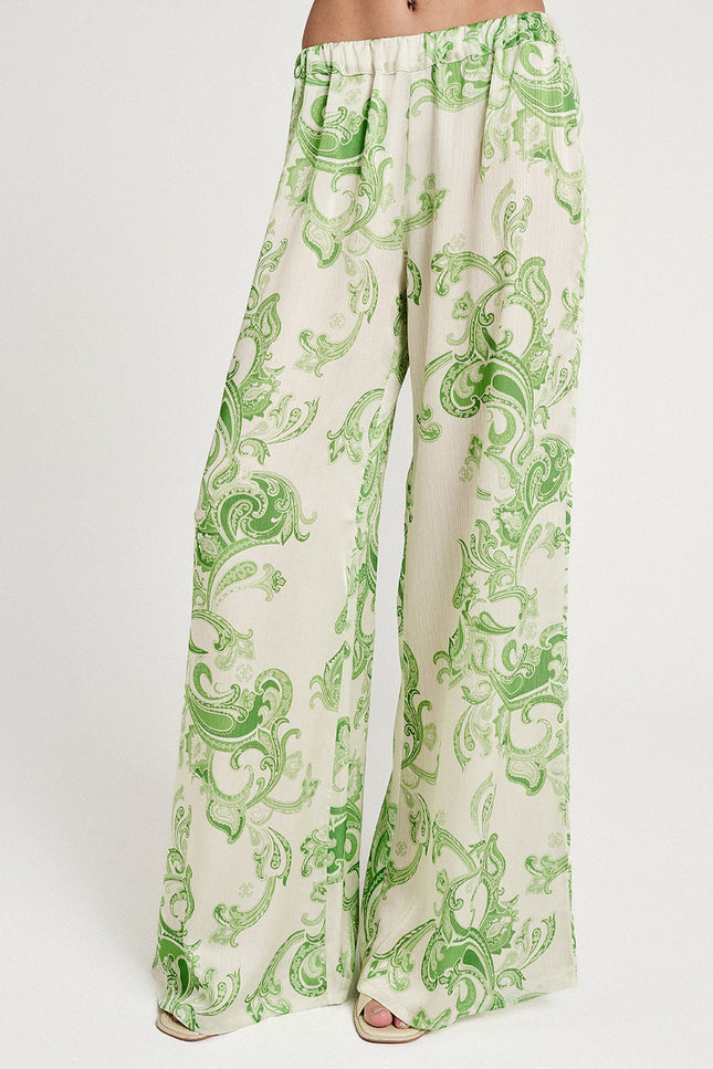 Elizabeth LaGre | Hyades Print Loose Cut Trousers