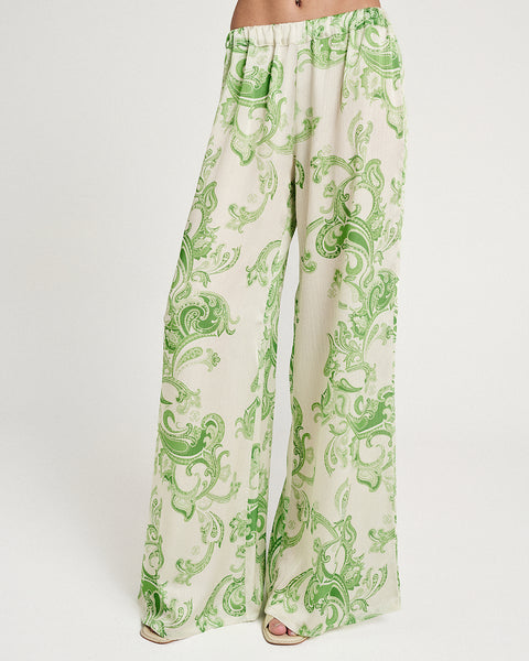 Elizabeth LaGre | Hyades Print Loose Cut Trousers