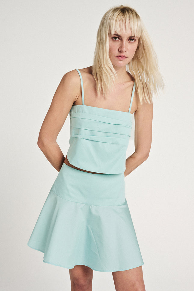 Elizabeth LaGre | Aqua Clos Mini Skirt