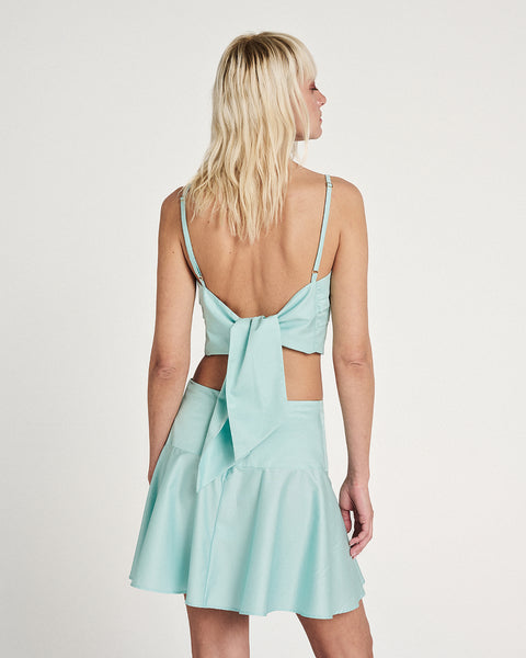 Elizabeth LaGre | Spódnica mini Aqua Clos