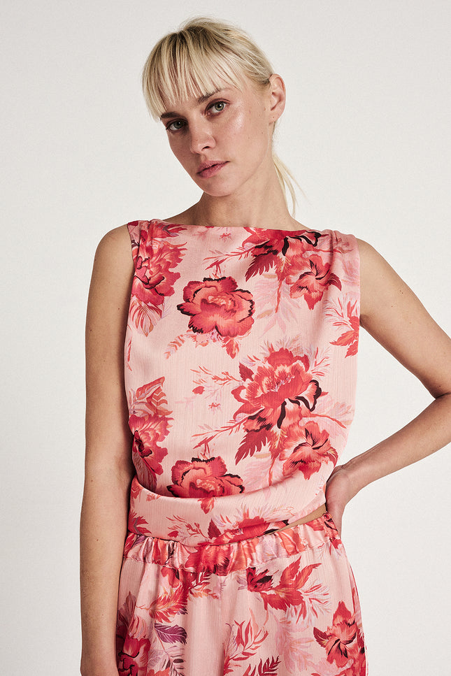 Elizabeth LaGre | Pasiphae Print Loose Cut Trousers