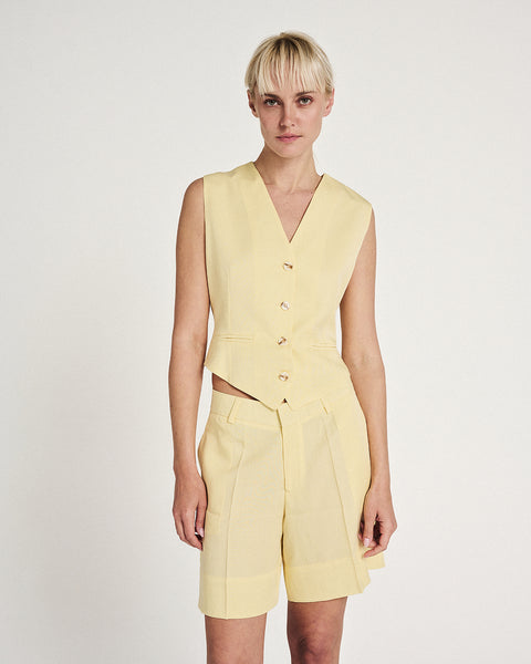 Elizabeth LaGre | Light Yellow Vest