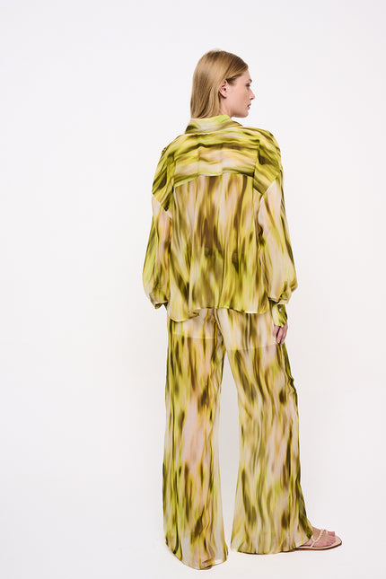 Elizabeth LaGre | Acapulco Print Loose Cut Trousers