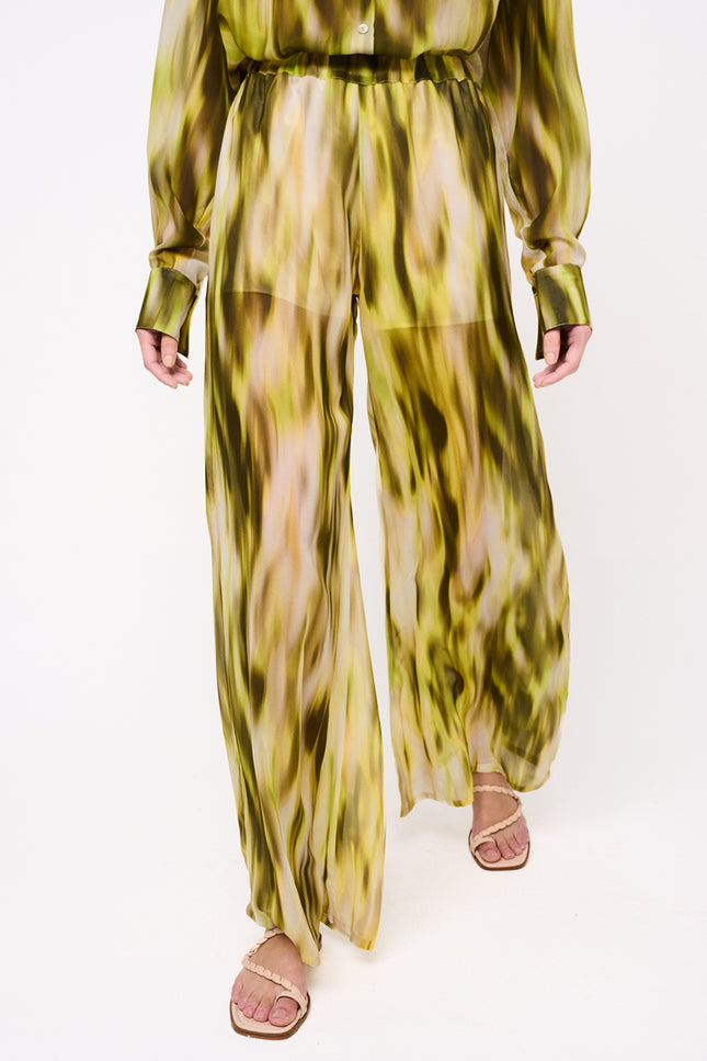 Elizabeth LaGre | Acapulco Print Loose Cut Trousers