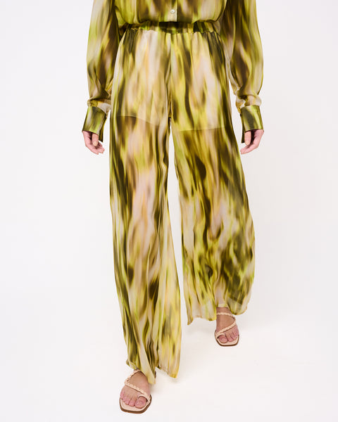 Elizabeth LaGre | Acapulco Print Loose Cut Trousers